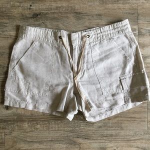 Linen shorts